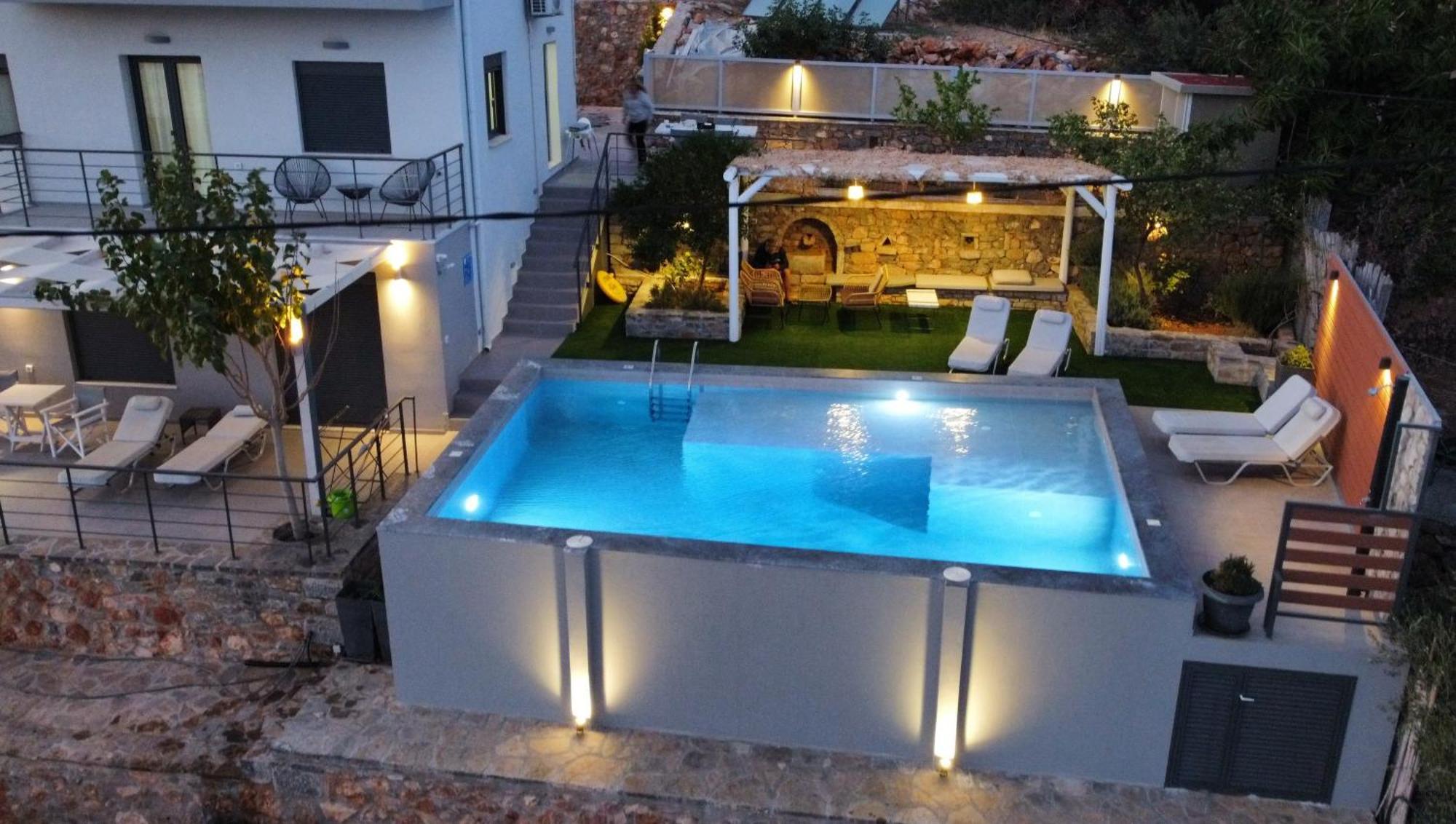 Vathi Spiros Villas アイオス・ニコラオス エクステリア 写真
