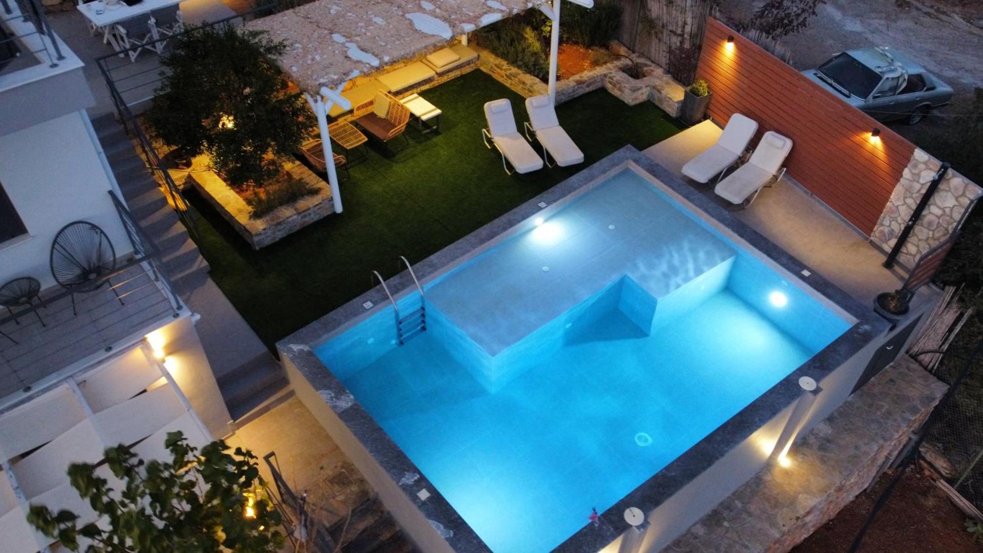 Vathi Spiros Villas アイオス・ニコラオス エクステリア 写真